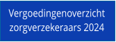 Vergoedingenoverzicht  zorgverzekeraars 2024